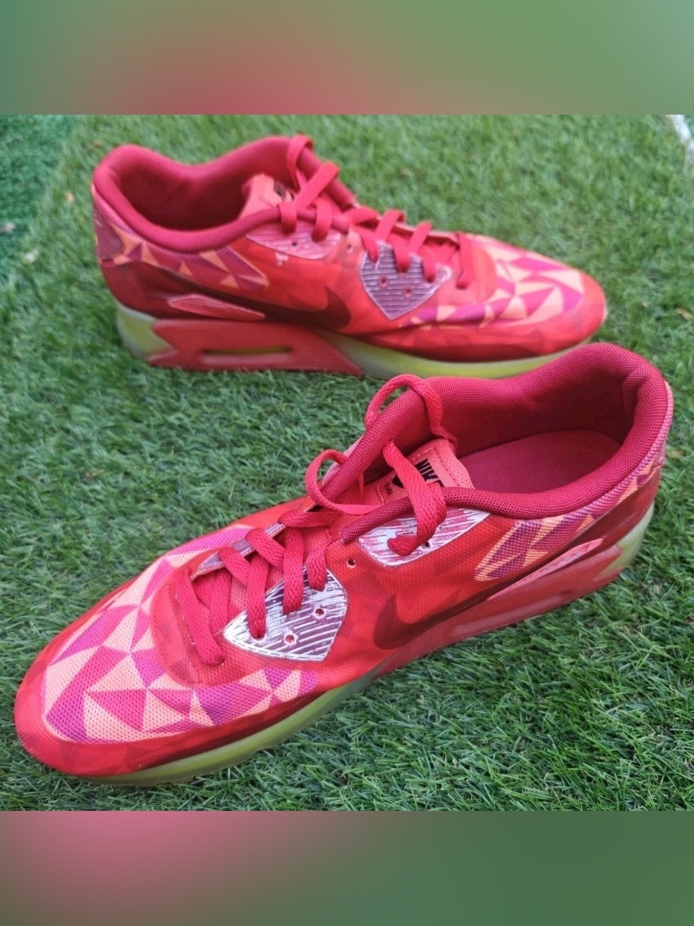 Size 13 - Nike Air Max 90 Ice Gym Red